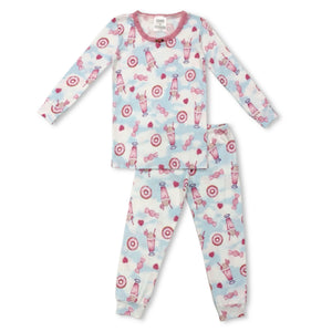 Esme Girls l/s Pj Set ~ Sweet Heaven