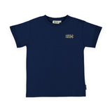 Molo Boys Rasmus Short Sleeve T-Shirt ~ Galaxy Navy