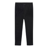 Mayoral Girls Basic Velvet Leggings ~ Black