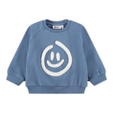 Molo Baby Disc Sweatshirt & Simon Sweatpants Set ~ Twilight Blue