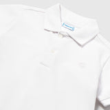 Mayoral Baby Boy Basic s/s Polo ~ White