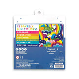 Ooly Rainbow Sparkle Glitter Markers ~ Set of 15