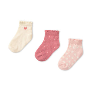 Mayoral Baby Girl 3pk Sock Set ~ Blush