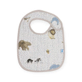 Little Unicorn Cotton Muslin Classic Bib 3 Pack ~ Party Animals