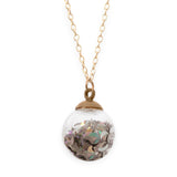 Bottleblond Diamond Life Crystal Ball Necklace