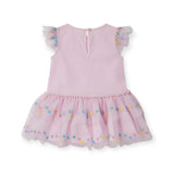 Stella McCartney Baby s/s Multicolor Dots Tulle Dress ~ Pink