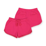 Mayoral Girls Drawstring Shorts ~ Fuchsia