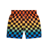 Appaman Boys Mid Length Swim Trunks ~ Checkerboard