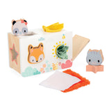Janod Pure Fabrics Shape Sorter Box