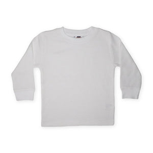 Mish Baby Distressed l/s Thermal Tee ~ White