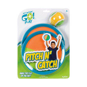 Toysmith Get Outside Go Play! Pitch N' Catch Playset