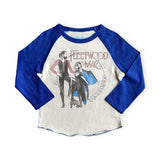Rowdy Sprout Baby Fleetwood Mac Rumours Raglan l/s Tee ~ White/Royal