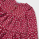 Mayoral Baby Girl Dot Dress ~ Red/White