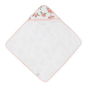 Little Unicorn Hooded Towel ~ Watercolor Roses