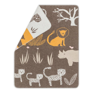 David Fussenegger Juwel Baby Blanket ~ Jungle