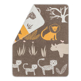 David Fussenegger Juwel Baby Blanket ~ Jungle