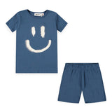 Molo Lou s/s Pajama Set ~ Best Blue