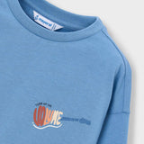 Mayoral Boys Turn Up l/s T-Shirt ~ Rain