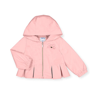 Mayoral Baby Girl Hooded Peplum Windbreaker ~ Dahlia
