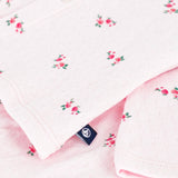 Petit Bateau Floral Print Cardigan & Pants Set ~ Pink