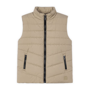 Mayoral Boys Padded Vest ~ Cashew