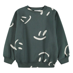 Molo Monti Sweatshirt & Adan Sweatpants Set ~ Big Smiles Taxus