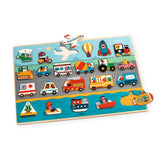 Djeco Puzzlo Vroom Wooden Puzzle