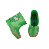 Mini Melissa x Peppa Pig Rainboots ~ George/Green Dino