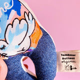 Tambour Battant Mr. Imagine in Jeans Rattle