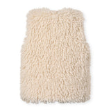 Molo Hatcha Faux Fur Vest ~ Vanilla