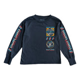 Rowdy Sprout Baby Rolling Stones Steel Wheels l/s Tee ~ Vintage Black