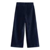 Mayoral Girls Ribbed Velour Pants ~ Navy