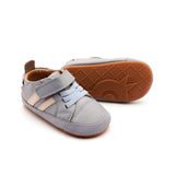 Old Soles Low Roller Baby Sneaker ~ Dusty Blue