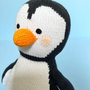Estella Knit Doll ~ Penguin