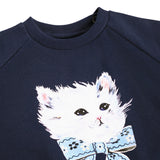 Molo Baby Disc Sweatshirt & Simeon Sweatpants Set ~  Fancy Kittens