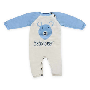Estella Baby Bear Knit Romper
