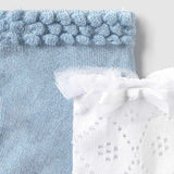 Mayoral Baby Girl Dressy Sock Set ~ Sky