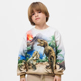 Molo Miksi Sweatshirt ~ Hot Spring Dinos
