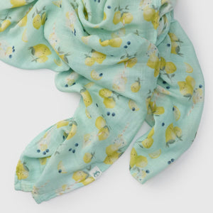 Loulou Lollipop Muslin Swaddle ~ Lemon Squeezy
