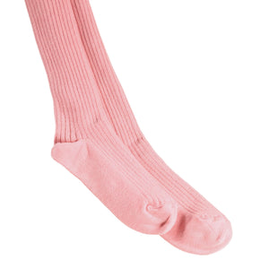 Molo Ribbed Tights ~ Vintage Rose
