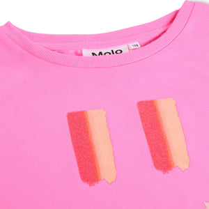 Molo Roseanna s/s T-Shirt ~ Pink Face