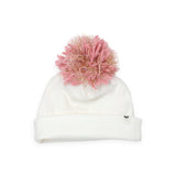 Oh Baby! Pom Hat ~ Cream/Blush Pink/Gold