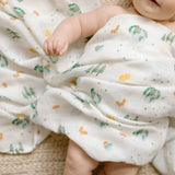 Loulou Lollipop x Eric Carle Muslin Swaddle ~ World of Wonder
