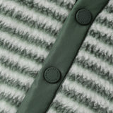 Rylee + Cru Baby Fuzzy Winter Jumpsuit ~ Evergreen Stripe