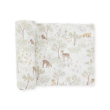 Little Unicorn Cotton Muslin Swaddle ~ Woodland Friends