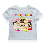 Rowdy Sprout Spice Girls s/s Fitted Tee 7-12 ~ Vintage White