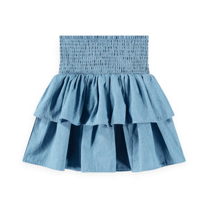 Molo Bonita Denim Skirt ~ Sky Indigo