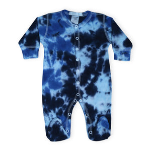 Baby Steps Tie Dye Footie ~ Harper