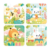 Janod Pure Animal 4 Progressive Puzzles