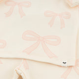 Oh Baby! Big Bows 2pc Set ~ Pink/Milk